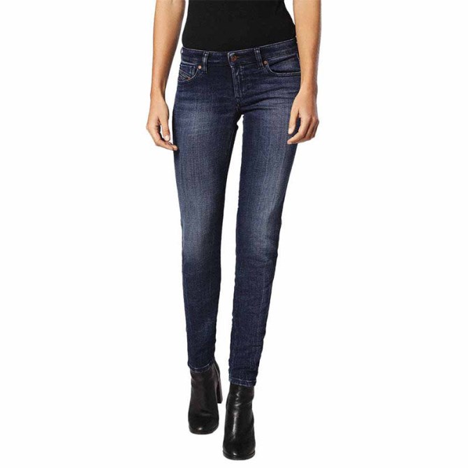 Gracey 084ht Damenjeans Stretch Super Slim Skinny Low Waist Fit Hose Diesel