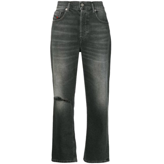 Diesel Aryel 084vk Damenjeans Denim Normal Freund Normal Taille Fit Hosen